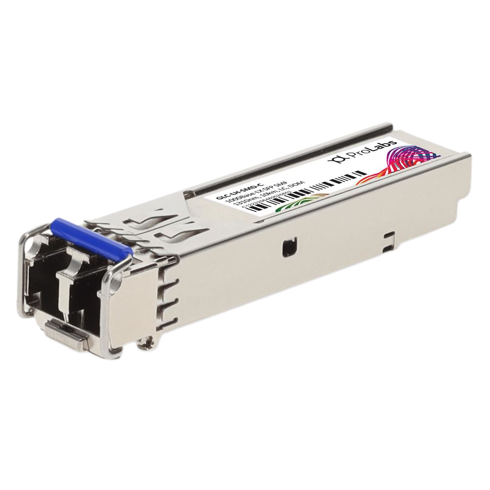 GLC-LH-SMD Compatible TAA 1000Base-LX SFP Transceiver (SMF, 1310nm, 10km, LC, DOM)