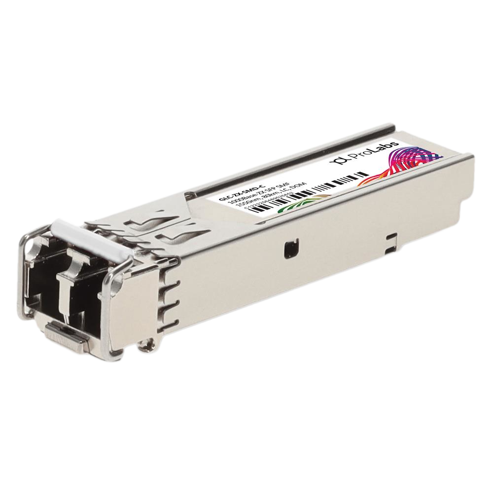 GLC-ZX-SMD Compatible TAA 1000Base-ZX SFP Transceiver (SMF, 1550nm, 80km, LC, DOM)