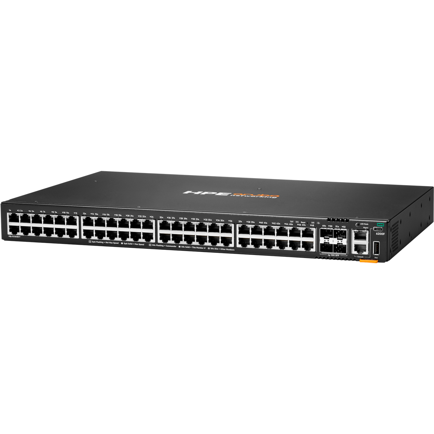 HPE Aruba Networking CX 6200F 48G 4SFP+ Switch