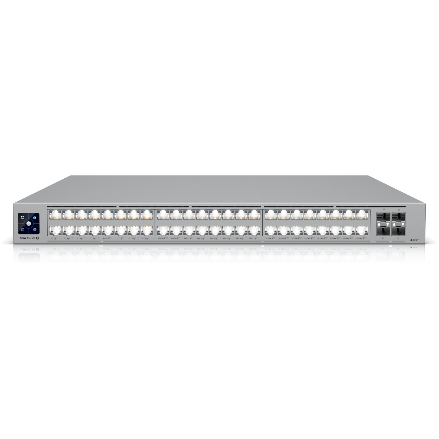 Ubiquiti UniFi Pro XG Switch 32 x 10Gbps 16 x 2.5Gbps PoE+++ 2SFP28 1080W | USW-Pro-XG-48-PoE