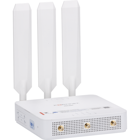 FortiExtender-202F-AM Indoor Broadband Dual Modem Wireless WAN Router with 2x "Dual SIM 3G/4G LTE CAT7 M.2 Module (DL/UL=300M/150Mbps)" for North America Carriers. 5x GE WAN/LAN configurable RJ45 ports including 1x 802.3af/at POE PD port and [FEX-202F-AM]
