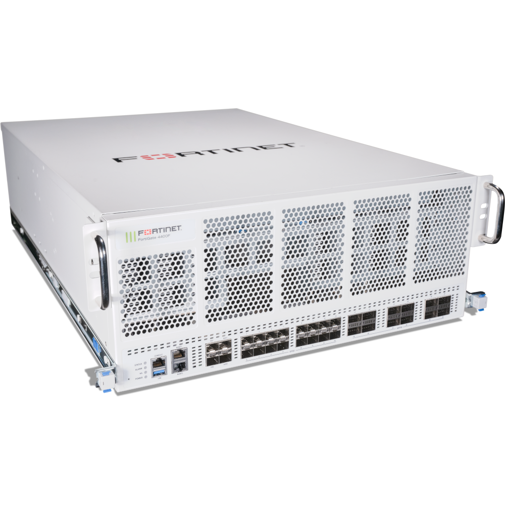 FortiGate-4400F-DC Hardware plus 5 Year FortiCare Premium and FortiGuard Unified Threat Protection (UTP) [FG-4400F-DC-BDL-950-60]