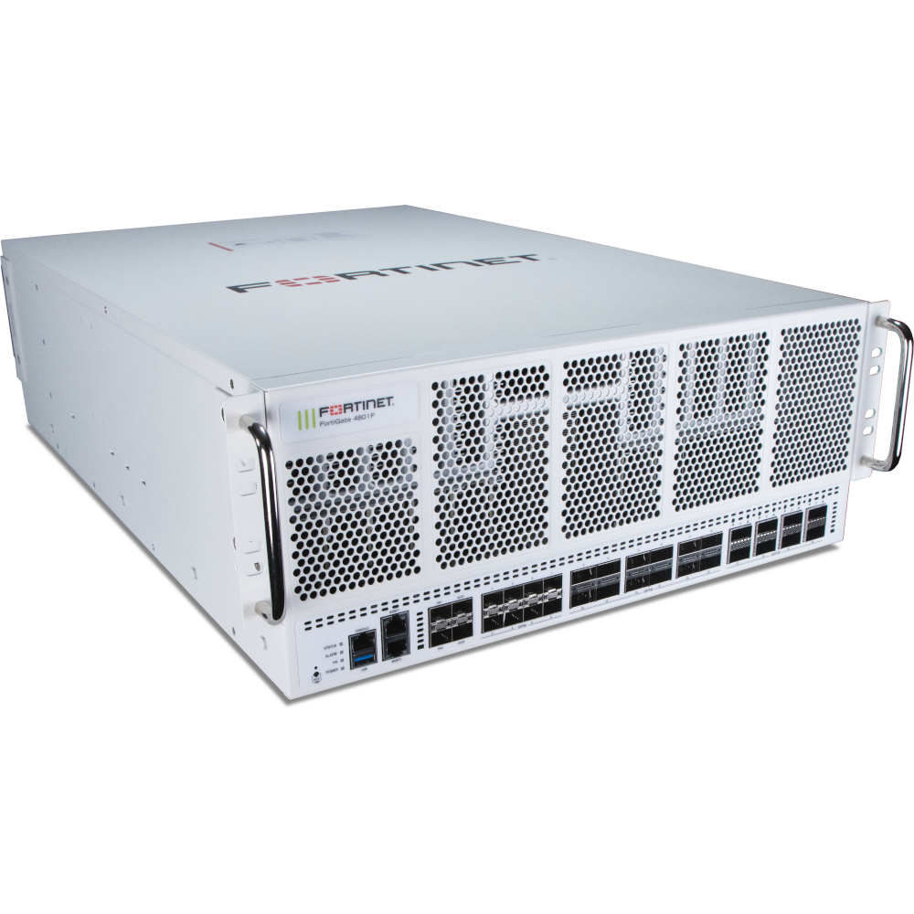 FortiGate-4801F-DC-NEBS Hardware plus 3 Year FortiCare Premium and FortiGuard Enterprise Protection [FG-4801F-DC-NEBS-BDL-809-36]