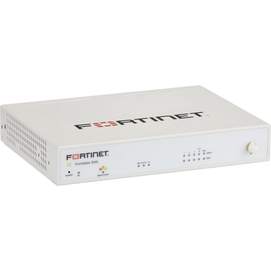 FortiGate-50G-DSL 5 x GE RJ45 ports (including 4 x Internal Ports, 1 x WAN Ports) with  1x embeded DSL module [FG-50G-DSL]