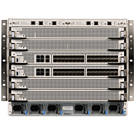 FortiGate 7060E-CHASSIS FG-7060E Chassis including 2x System Management Module, 3x Fan Modules and 4x AC PSU [FG-7060E]