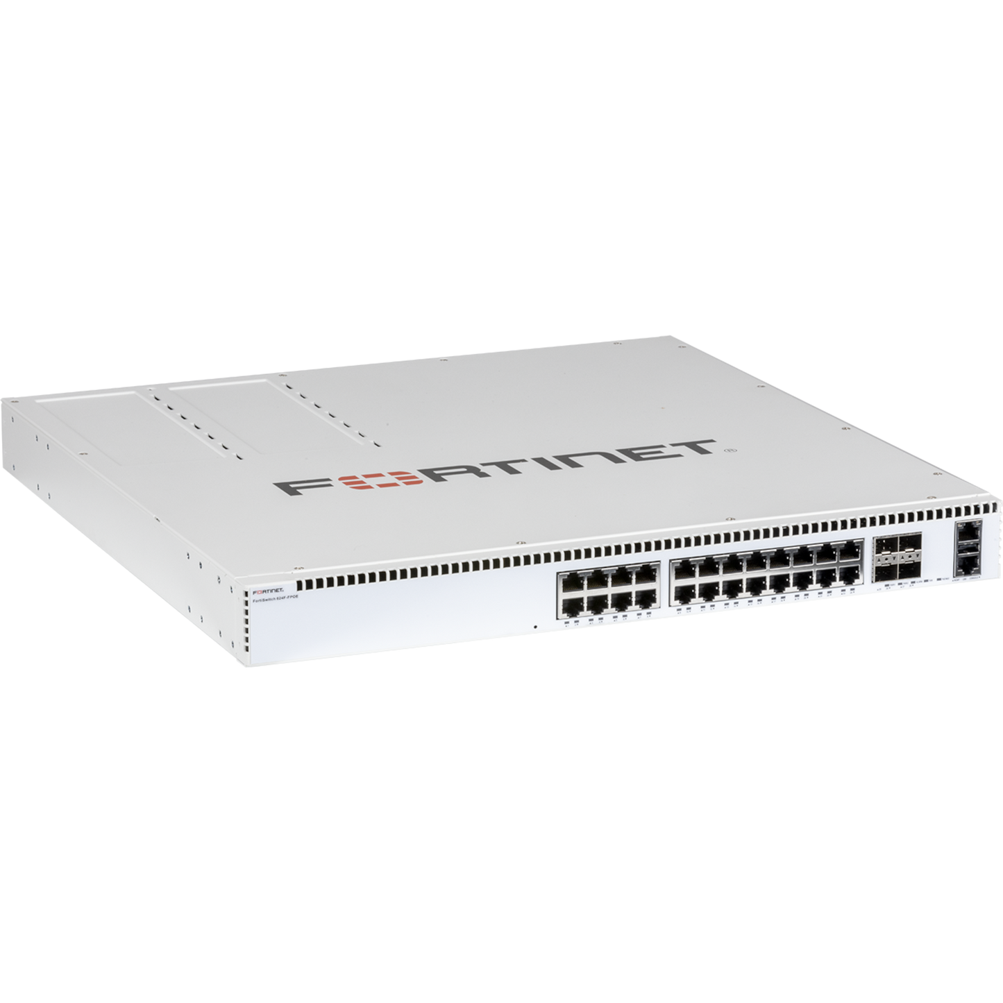 FortiSwitch-624F Layer 2/3 FortiGate switch controller compatible switch with 24x 5G RJ45 ports, 4x 25G SFP28 and MACSec [FS-624F]