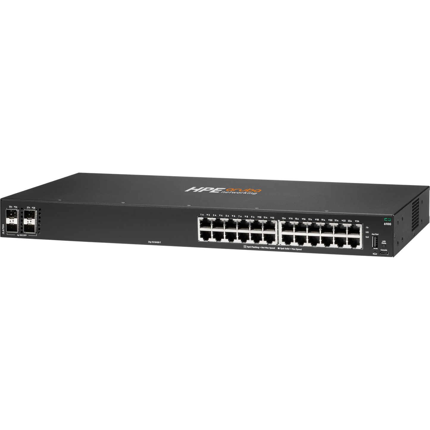 HPE Aruba Networking CX 6100 24G 4SFP+ Switch