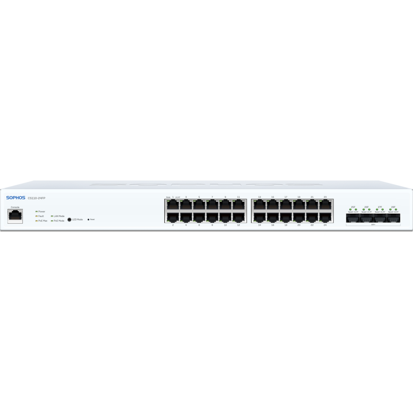 CS110-24FP Sophos Switch - 24 port with Full PoE with Support, 1-year - EU power cord [LS12FZ12ZZPCEU]