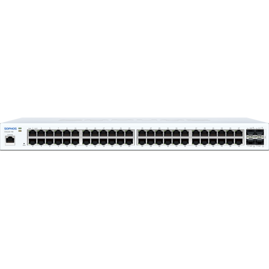 CS110-48P Sophos Switch - 48 port with PoE with Support, 3-year - UK power cord [LS14PZ36ZZPCUK]