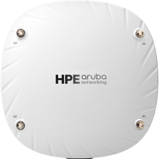HPE Aruba Networking AP-514 (RW) TAA Dual Radio 4x4/2x2 802.11ax Ext Antennas Unified Campus AP