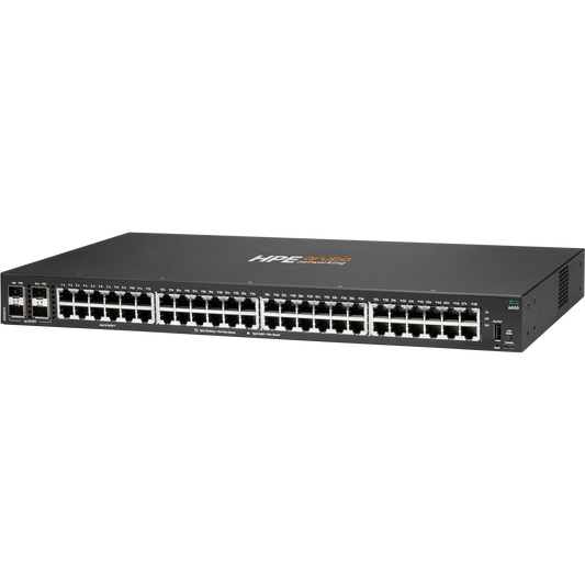 HPE Aruba Networking CX 6000 48G 4SFP Switch