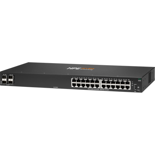 HPE Aruba Networking CX 6000 24G 4SFP Switch