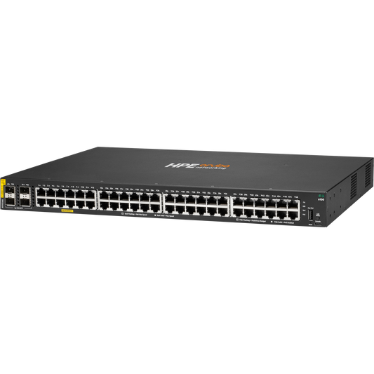 HPE Aruba Networking CX 6100 48G Class4 PoE 4SFP+ 740W Switch