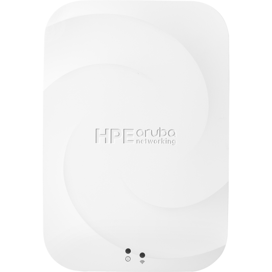 HPE Aruba Networking AP-605H (RW) 2-Radio 3-Band 2x2 Wi-Fi 6E 1+4 ETH PSE USB Hospitality AP