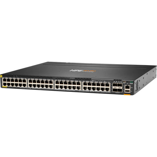 HPE Aruba Networking CX 6300M 48p 10M/100M/1G Class4 PoE 4p SFP56 50G TAA Switch