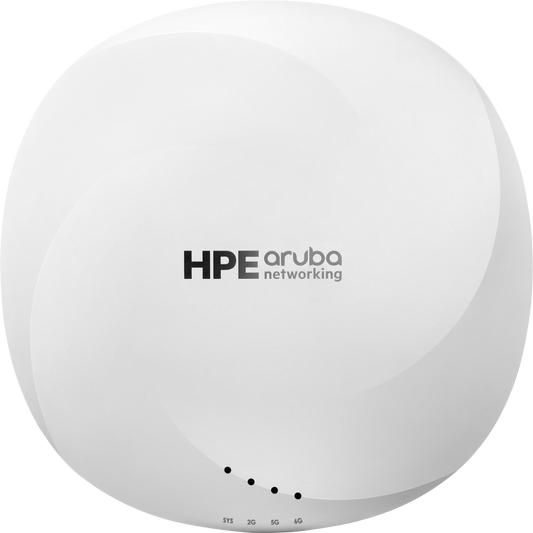 HPE Aruba Networking AP-635 (RW) Tri Radio 2x2 Wi-Fi 6E Internal Antennas 5-pack Campus Access Point